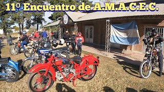 11⁰ ENCUENTRO PATRIO DE MOTOS ANTIGUAS Y CLÁSICA INVITA A.M.A.C.E.C. El 25 DE MAYO SAN FRANCISCO