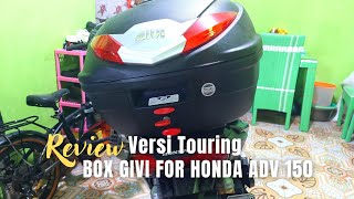 unboxing Box GIVI b360n Honda ADV150