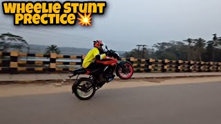 Pulsar Ns125 And Pulsar 150 || Stunt Prectice 🔥