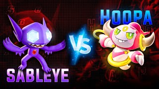 Sableye VS Hoopa | Pokemon unite | who is the best supporter?