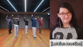 Reakcija uz MONSTA X 몬스타엑스 'Beautiful Liar' Dance Practice (Moving ver.)