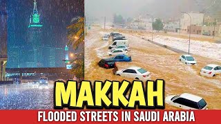 Heavy Rain In Makkah Today 🌧️ | Rain In Mecca