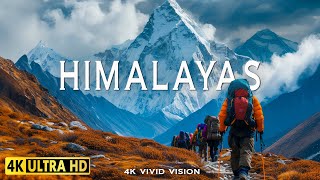 HIMALAYAS WORLD TOUR 4K ULTRA HD NATURE | A Relaxing Escape with Piano Music