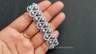 Simple & Easy Beads Jewelry Making For Beginners//Bracelet Making// Useful & Easy