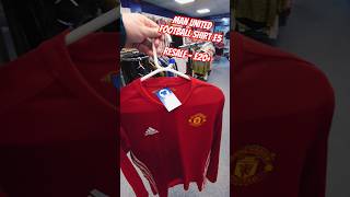 come thrift with me - WWE and football shirt pick ups - #thrifting #thrifty #charityshops