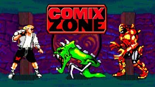 Comix Zone прохождение (Sega Mega Drive, Genesis)