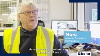 BALTA - Testimonial - Marc / Assistant Supervisor Maintenance