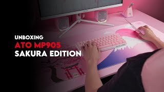 The Most Beautiful Sakura Pink Deskmat | Fantech ATO Sakura