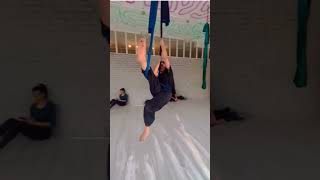 Aerial Yoga Bangalore: Aerial Yoga Classes & Certification Course Bangalore Indiranagar #Shorts 17