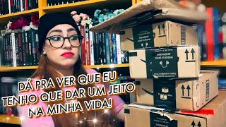 MEGA UNBOXING AMAZON: 30 livros novos na estante | livros em promoção