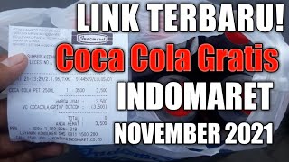 COCA COLA GRATIS INDOMART | GRIVY APP | NOVEMBER 2021 | DUNIAGRATISAN