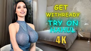 [4K] Transparent Try On With Ady Olivarezof (2024) | Braless | See-Through | Sheer Fashion