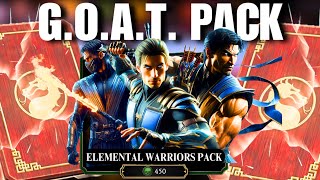 MK Mobile | Elemental Warriors Pack | GOAT Diamond Pack! Hurry Up