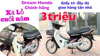 Dream super 2013 Honda Máy Nhật đời chót Máy Zin chỉ từ 3triệu là giao xe  giấy tờ đủ 28/12/2022