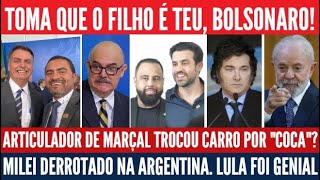 Wanderlei Barbosa é fruto do Bolsonaro, Milei afunda a Argentina, aliado de Marçal negociou farinha?