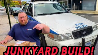 JUNKYARD PROJECT CROWN VICTORIA GETS NEW PARTS!