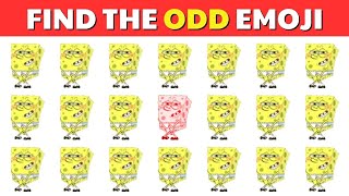 FIND THE ODD EMOJI OUT #059  | Odd One Out Puzzle | Find The Odd Emoji Quizzes