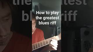 Greatest BLUES riff interrupted by idiot #guitar