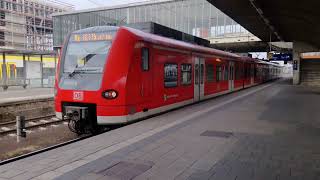 Ausfahrt der Baureihe 425 in Heidelberg Hbf mit schönem Sound