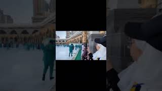 Khana Kaaba Floor Cleaning #viral #shortsfeed #khanakaaba #makkah #kaaba