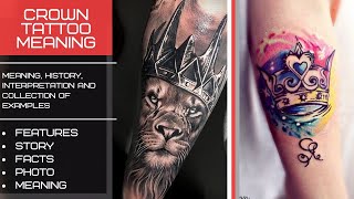 CROWN TATTOO MEANING - facts and photos