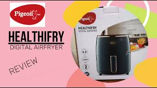 Pigeon Healthyfry Digital Airfryer Review #oilfree #airfryer #airfryerreview #healthy #weightloss