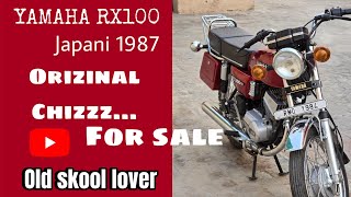 Japani Yamaha rx100 For Sale In high Price with vip number All papers complete #Rx100 #Yamaha #rx