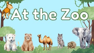 At the Zoo by William Makepeace Thackeray read aloud with speech actions and stunning backdrop