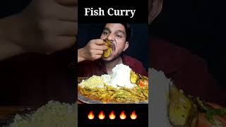 Fish Curry With Rice Eating Show #eatingshow