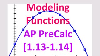 1.13B - Modeling Functions [AP Precalculus]