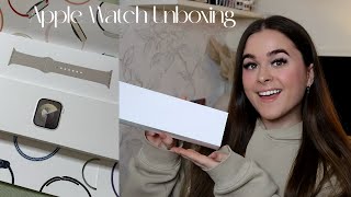 UNBOXING AND CUSTOMISING MY NEW APPLE WATCH SERIES 9