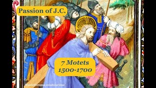 Time of PASSIONS - 7 motets of 7 different authors circa 1500-1700 - Quatuor vocal Caillat 1954