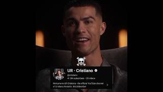 CR7 YouTube Channel🐐🔥📈 @cristiano  #tiktok#capcut#shorts#trending#viralvideo#football#funk