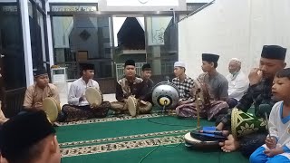 Rutinan maulid diba' malam Senin Musholla Baitur Rokhmah