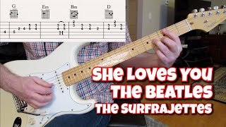 She Loves You (The Beatles/The Surfrajettes)