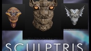 Sculptris правила лепки урок 1