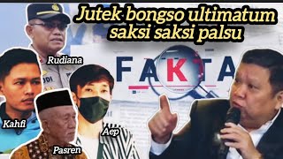 jutek bongso ultimatum saksi palsu ,aep,pasren,khafi hingga rudiana.