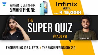 Live Mobile Phone Giveaway | Subscribe @Engineering Job Alerts by Unacademy | The engineer guy live