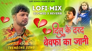 Dil Ke Dard Bewafa Ka Jaane Neelkamal Singh Bhojpuri Sad song Trending song Lo-fi Mix By ADR