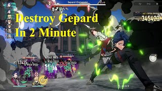 Sampo vs Gepard Level 81 The Nihility Path - Honkai Star Rail