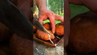 Сочные БЕЛЯШИ с дыркой - СУРОВАЯ КУХНЯ #cooking #survival #food