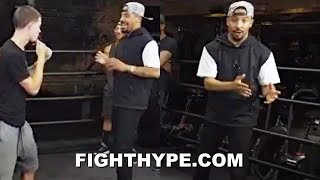 ANDRE WARD MASTER CLASS ON THE ART OF COUNTERPUNCHING: "DISCOURAGE OPPONENT FROM THROWING PUNCHES"