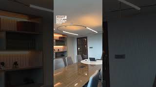 MM Legal Associates Office - Lighting Design - Unilights #interiorlighting #officelighting #interior