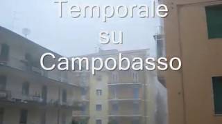 Temporale su Campobasso