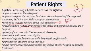 10.5 - Rights and Responsibilities in Accessing Healthcare