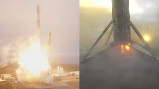 SpaceX Starlink 192 launch and Falcon 9 first stage landing, 13 September 2024