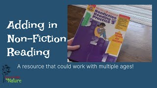 Evan Moor Non-Fiction Reading Practice || Resource for Multiple Reading Abilities  || Homeschool