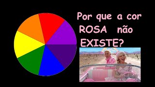 Por que a cor rosa não existe? Olhe o espectro da Luz visível.