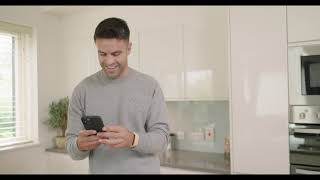 Conor Murray and Kevin love their Philips Ambilight TV