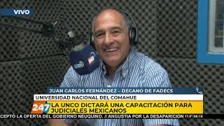 LPM | LA UNCO DICTARÁ UNA CAPACITACIÓN PARA JUDICIALES MEXICANOS | FERNÁNDEZ | 24/02/23